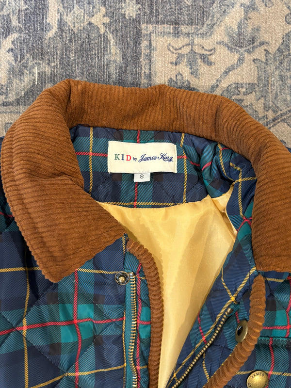 KID James Plaid Quilted Jacket