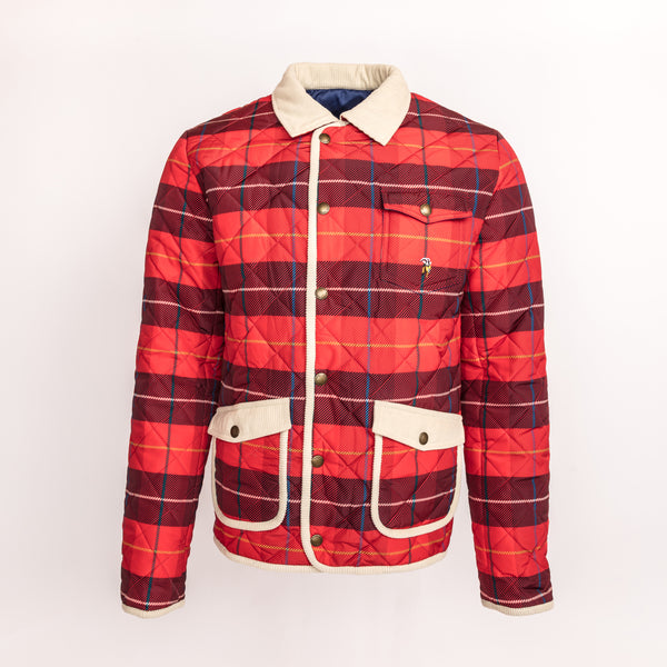 Plaid Quilted Jacket